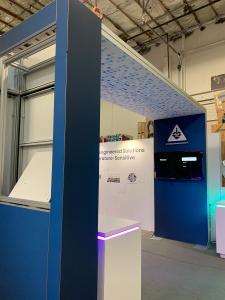 RENTAL: Arch Canopy Structure with Front Gravitee Wall -- View 6