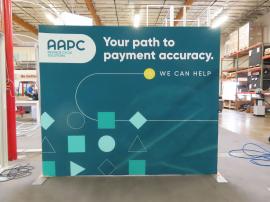 VK-8010 Portable Double-sided Display with Pillowcase Tension Fabric Graphics