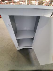 Modified SYK-1026 Symphony Portable Display with Floating Graphic -- View 4