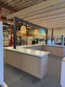 Custom Island Exhibit with Backlit and Non-Backlit Fabric Graphics -- View 4