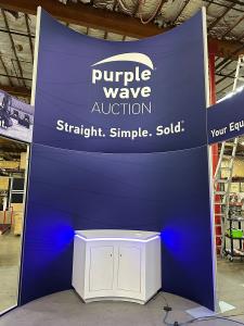 RENTAL: Modified RE-9097 Island Design with 16 ft. High Curved Gravitee Walls -- View 8