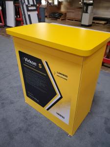 Modified MOD-1703 Backlit Counter Fabric with Graphics and Locking Storage -- View 2