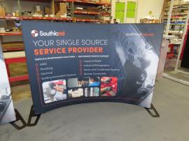 (3) TF-407 Aero Table Top Displays with Pillowcase Fabric Graphics and Aluminum Frame