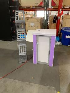 RENTAL: Gravitee Storage Closet at 118" Wide x 42" Deep x 95" High with Locking Door -- View 4