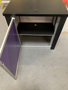 RENTAL: Island Rental Design with RE-1712 Gravitee Storage Tower with Locking Door -- View 6