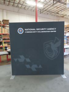 VK-1904 SEGUE Sunrise Portable Display with Mulitple SEG Fabric Graphics