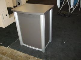 Trade Show Counter with Locking Storage -- Image 1