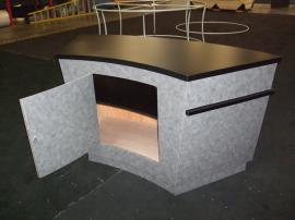 Custom Fully-assembled Counter with Locking Storage --Image 2